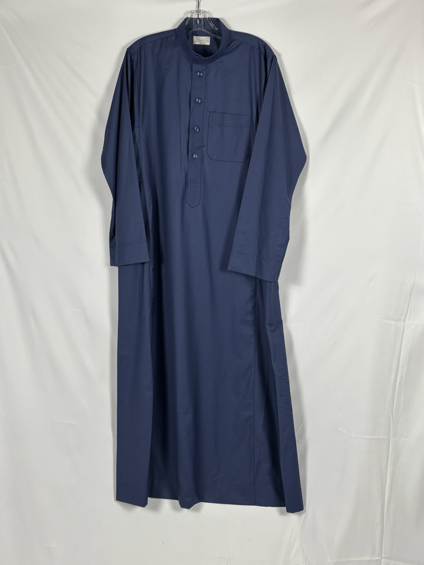 Saudi Thobe - Navy Blue