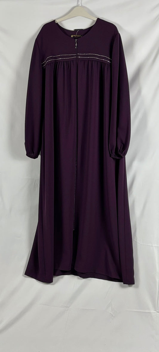 Turkish Abaya - Purple