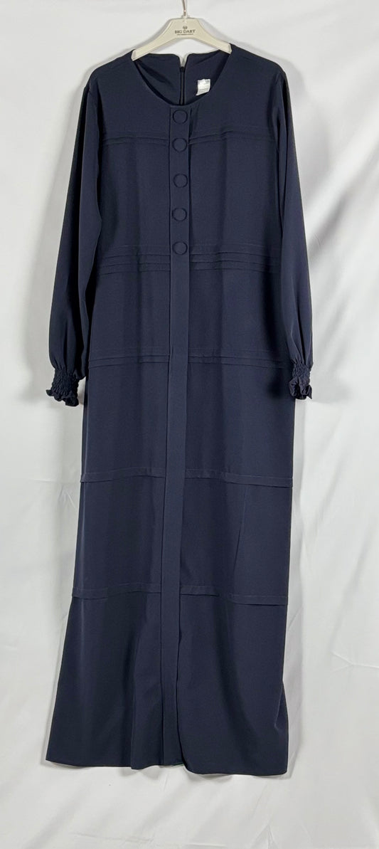 Jordanian Abaya - Navy Blue